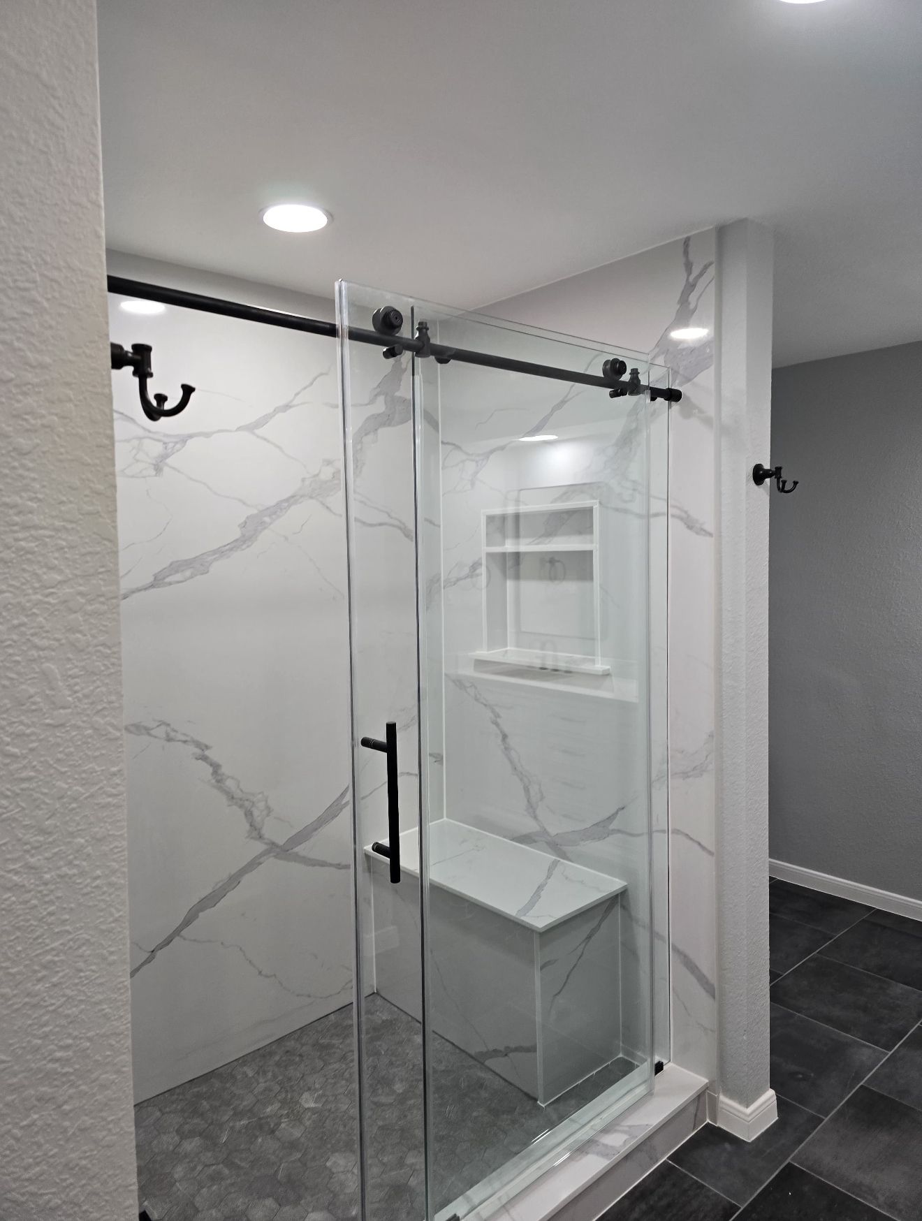 Shower Remodel with Bench